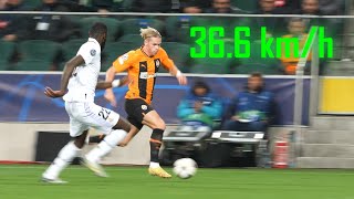 The Fastest Football Player in the World 366 kmh [upl. by Nosnek]