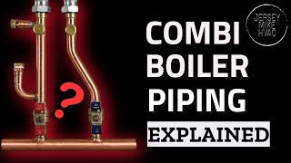 Combi Boiler Piping Explained [upl. by Eigriv]