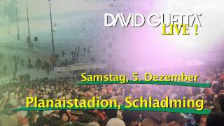 Skiopening mit DAVID GUETTA in Schladming [upl. by Icyac]