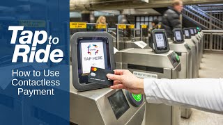 Tap to Ride  How to Use Contactless Payment  August 1 2024 [upl. by Edobalo]