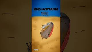 RMS Lusitania wreck  sleeping sun youtubeshorts shorts [upl. by Letizia]