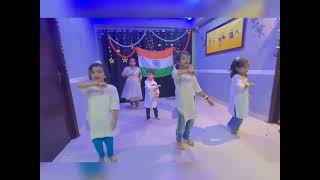 Indian Patriotic Song Dance Performance Group Dance [upl. by Telfer]