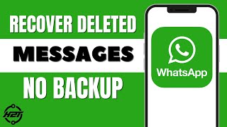 How to Recover WhatsApp Deleted Messages without Backup Step by Step [upl. by Adyahs]