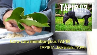 Resipi TAPAI PULUT manis bersari Tapain Pulut Daun JAMBU LAUT  Resep Mudah 0002 [upl. by Craddock128]