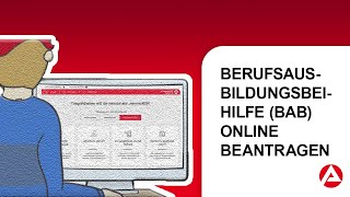 Berufsausbildungsbeihilfe online beantragen [upl. by Asina]