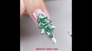 How to do beautiful nail with no stick 3d gel nailart nails nailartdesigns nails nailtech [upl. by Elbas702]