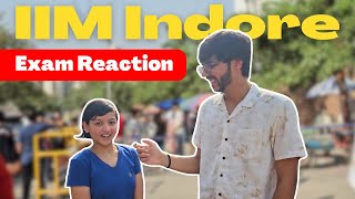 IPMAT IIM Indore Exam Reaction 2024 QAMCQ why yu do dis [upl. by Ahsiei]