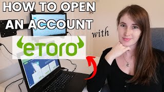 ETORO TUTORIAL FOR BEGINNERS  How To Open A Trading Account In The UK With Etoro [upl. by Priscilla]