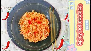 How To Make Noodles At Home Recipe  make spicy noodles [upl. by Wassyngton]