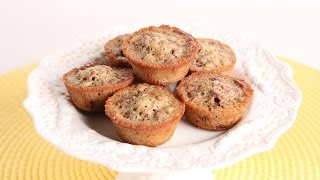 Pecan Pie Mini Muffins Recipe  Laura Vitale  Laura in the Kitchen Episode 981 [upl. by Lindemann]