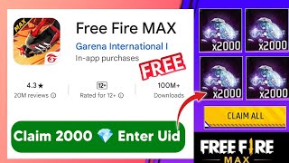 Free Fire Max Diamond Trick 2024  How To Get Free Diamonds In Free Fire Max  Free Diamonds [upl. by Emmett902]