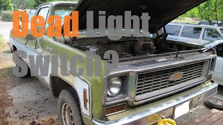 Chevy C10 Interior Light Door Switch Fix [upl. by Volotta]