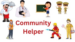 Community helpersEVSHelpersEVS lessoncommunity helpers for kidsHelpers of our society [upl. by Ayerdna]