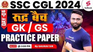 SSC CGL 2024  SSC CGL GK Classes 2024  SSC CGL GK Practice Set 6  SSC GK By Gaurav Sir [upl. by Siegfried]