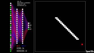 Neural Network Learns to Play Snake [upl. by Cicely]