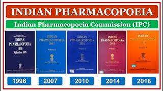 INDIAN PHARMACOPOEIA  EDITIONS  PUBLIBICATION  IPC  LOCATION  USE OF IP [upl. by Sven19]