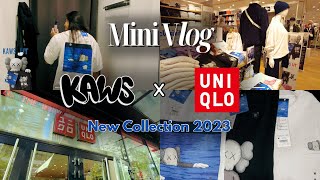 UNIQLO x KAWS Collaboration 2023 Exclusive Collection  KAWS UT  Shopping Adventure in Paris [upl. by Hartzke]