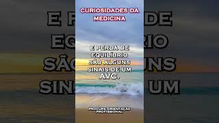 Quais são os sinais de um AVC curiosidademedicina curiosidades dicasmedicas [upl. by Annahgiel]