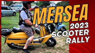 2023 Mersea Island scooter rally custom show [upl. by Amat]