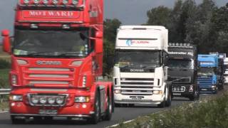 East Coast Truckers 2010 Convoy [upl. by Adeuga966]