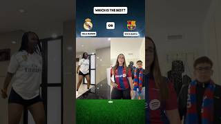 Which is the Best HALA MADRID Or VISCA BARÇA Pt 5 shorts dance music halamadrid viscabarça [upl. by Nielsen]