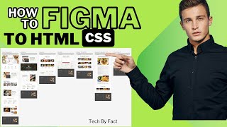 Figma to HTML CSS Project beginner to advanced  Fact By Fact  Navbar website [upl. by Ecnedurp]