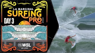 Watch LIVE  La Marginal Surfing Pro Day 3 [upl. by Krongold289]