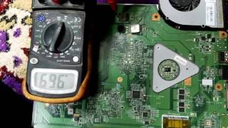 how to find short circuit in laptop motherboard [upl. by Leynad]