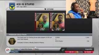 Fifa 13  Ultimate Team  KSI IS STUPID  Pack Opening 15 [upl. by Imogen]