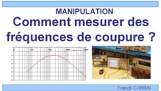 Mesure de fréquences de coupure dun filtre BTS TPIL [upl. by Aizan335]