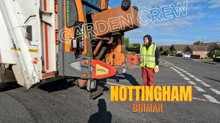 DAY IN THE LIFE OF A BIN MAN UK ROLLING OUT [upl. by Reinert387]