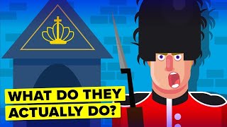 What Does The Queens Guard Actually Do [upl. by Htebazle]