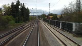 HD720cam  Führerstandsmitfahrt  Müllheim  Freiburg  Riegel Malterdingen [upl. by Saundra]