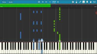 Fanática de lo Sensual  Plan B  Midi piano  tutorial [upl. by Llenrap]