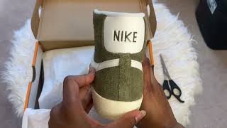 Unboxing Nike Blazer 77 [upl. by Katzir689]