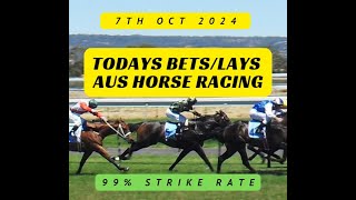 Australian Horse Racing  Betting Tips  07102024 [upl. by Ntisuj669]