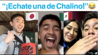 Japonés hace amigos mexicanos tocando la música norteña 🤠 [upl. by Sile239]