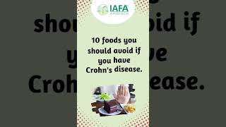 10 Foods That Can Worsen Crohns Disease  Strictly Avoid shorts [upl. by Won]