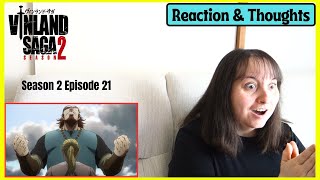 Vinland Saga Season 2 Episode 21 Reaction amp Thoughts [upl. by Paquito391]