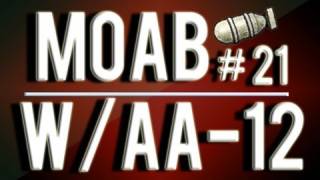 MW3 21 Flawless MOAB With Every Gun  AA12 Shotgun [upl. by Ayian215]