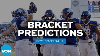 2024 FCS bracket predictions Every playoff game national champ picked [upl. by Taima]