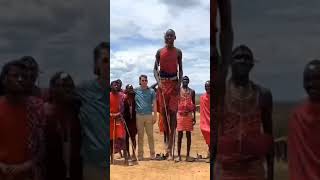 the mighty maasai of Kenya and Tanzania africa safari hunt tribe [upl. by Redyr]