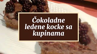 Čokoladne ledene kocke sa kupinama [upl. by Ilyssa]