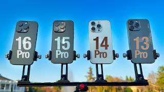 iPhone 16 Pro vs 15 Pro vs 14 Pro vs 13 Pro CAMERA TEST Comparison [upl. by Ephraim]