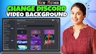 How to Change Your Discord Video Background 2024  Simple Way [upl. by Baras]