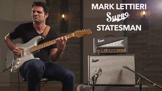 Mark Lettieri of Snarky Puppy demos the Supro 1699RH Statesman Amplifier w 2x12 Cab [upl. by Ahseya889]