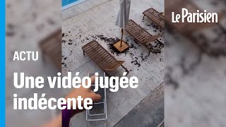 Inondations en Espagne  cette influenceuse se plaint de feuilles mortes dans sa piscine [upl. by Wu]