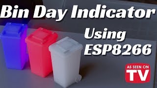 Make your own Bin Day Indicator using ESP8266 and Arduino BinDayCator part 1  Hardware [upl. by Hawker895]