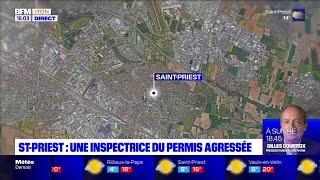 SaintPriest  une inspectrice du permis de conduire agressée [upl. by Sello40]