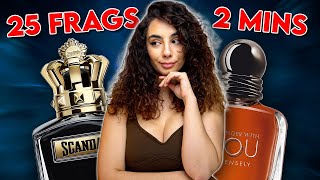 25 SEXIEST MENS COLOGNES IN 2 MINUTES [upl. by Refinnaej929]